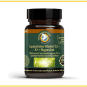 Liposomales Vitamin D3 + K2 + Magnesium, 30 Kapseln